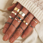 Handmade Geometry Finger Ring
