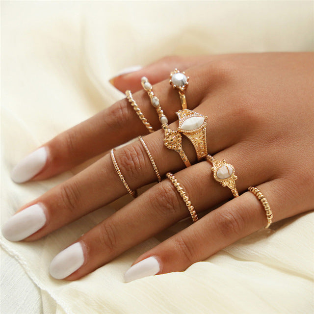 Handmade Geometry Finger Ring