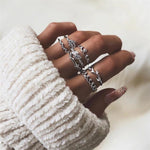Handmade Geometry Finger Ring