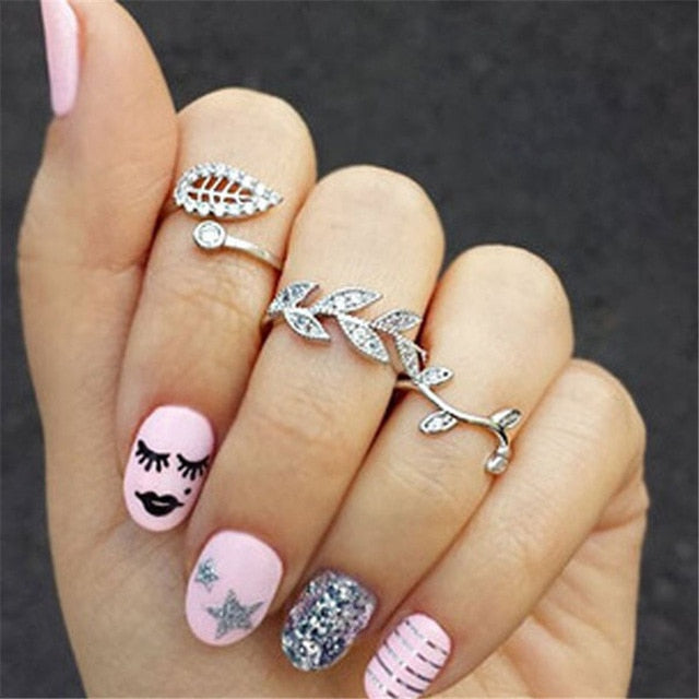 Handmade Geometry Finger Ring