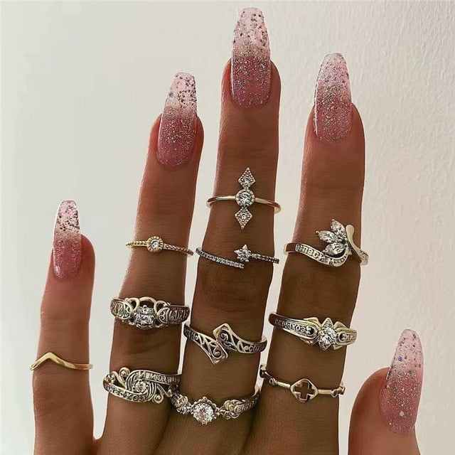 Handmade Geometry Finger Ring