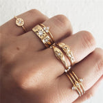 Handmade Geometry Finger Ring