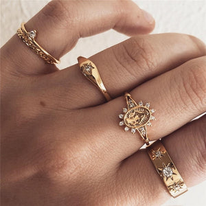 Handmade Geometry Finger Ring