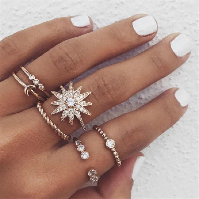 Handmade Geometry Finger Ring
