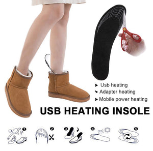 USB Heated Insoles Foot