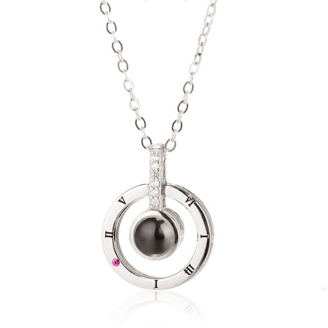 "I LOVE YOU" 100 Languages Necklace