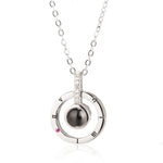 "I LOVE YOU" 100 Languages Necklace