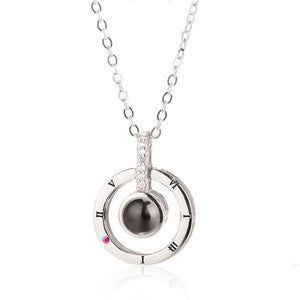 "I LOVE YOU" 100 Languages Necklace