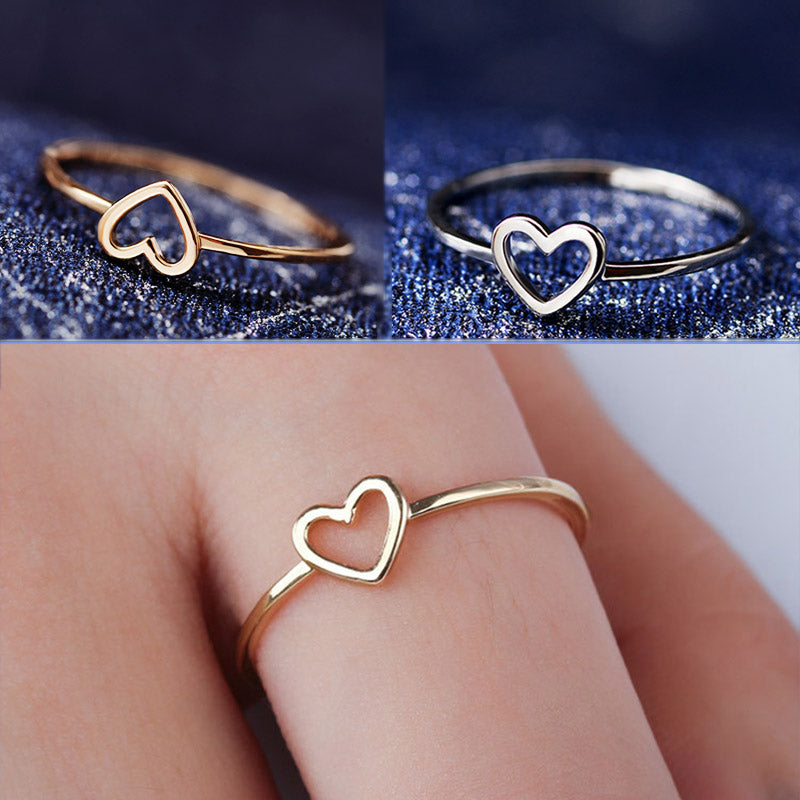 Golden Love Ring
