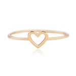 Golden Love Ring