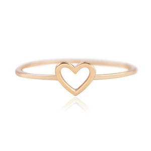Golden Love Ring